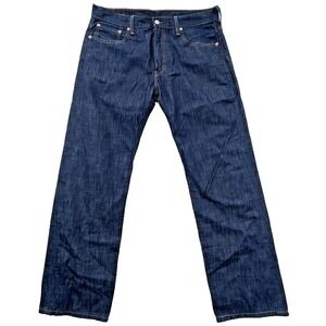 Levis 569 Jeans Men 34x34 Blue Loose Baggy Denim Flap Pockets Y2K Skater